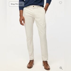 NWT J. Crew Slim-fit Flex Chino Pant in Stone Men’s W32/L34 Khaki Beige
